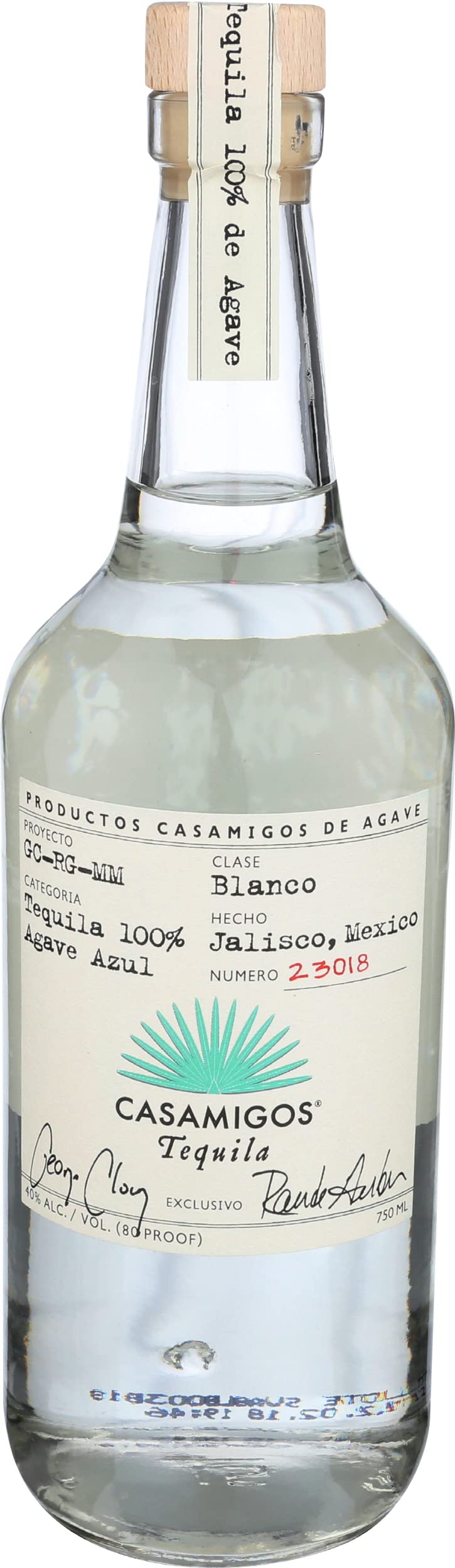 Amazon.com: Casamigos - Tequila blanco, 25.4 fl oz (750 ml), 80